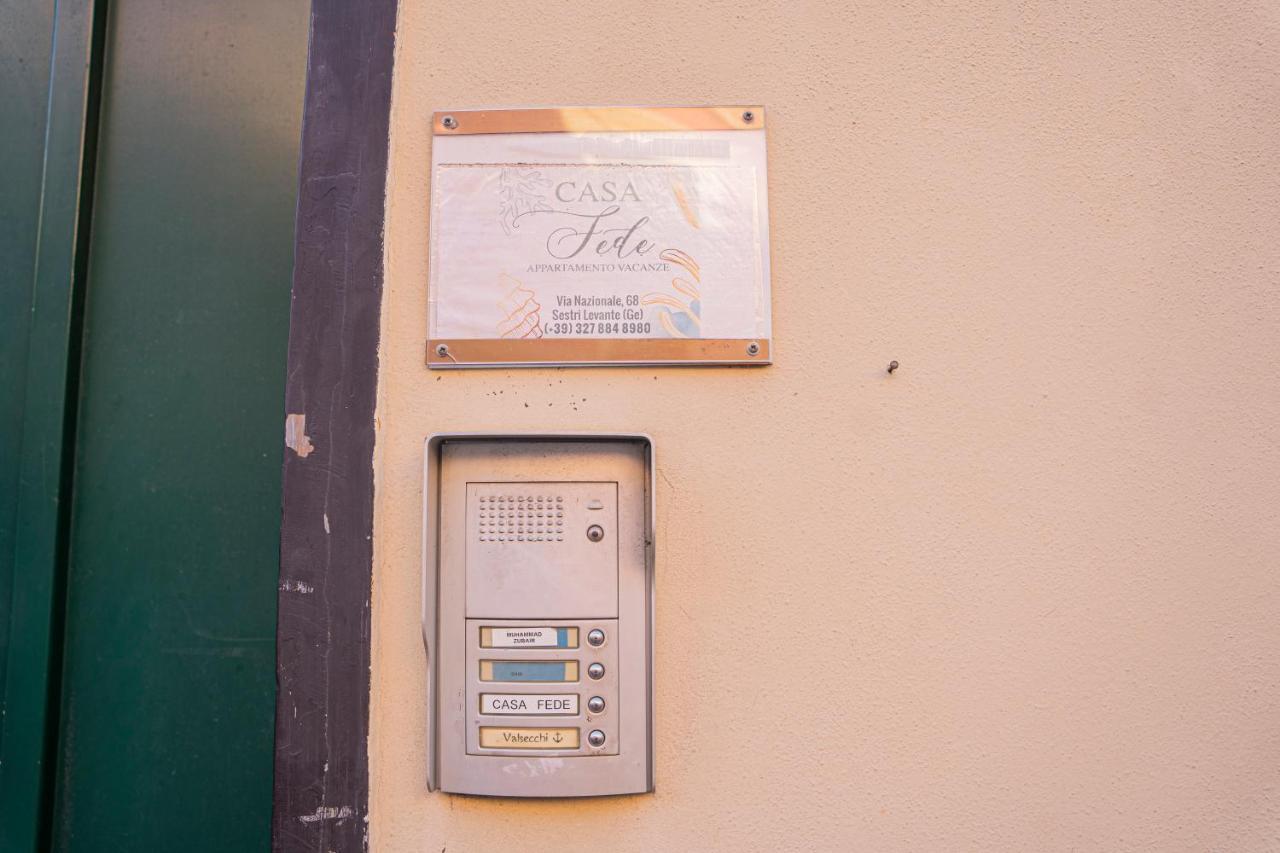 Apartamento Casa Fede Sestri Levante Exterior foto